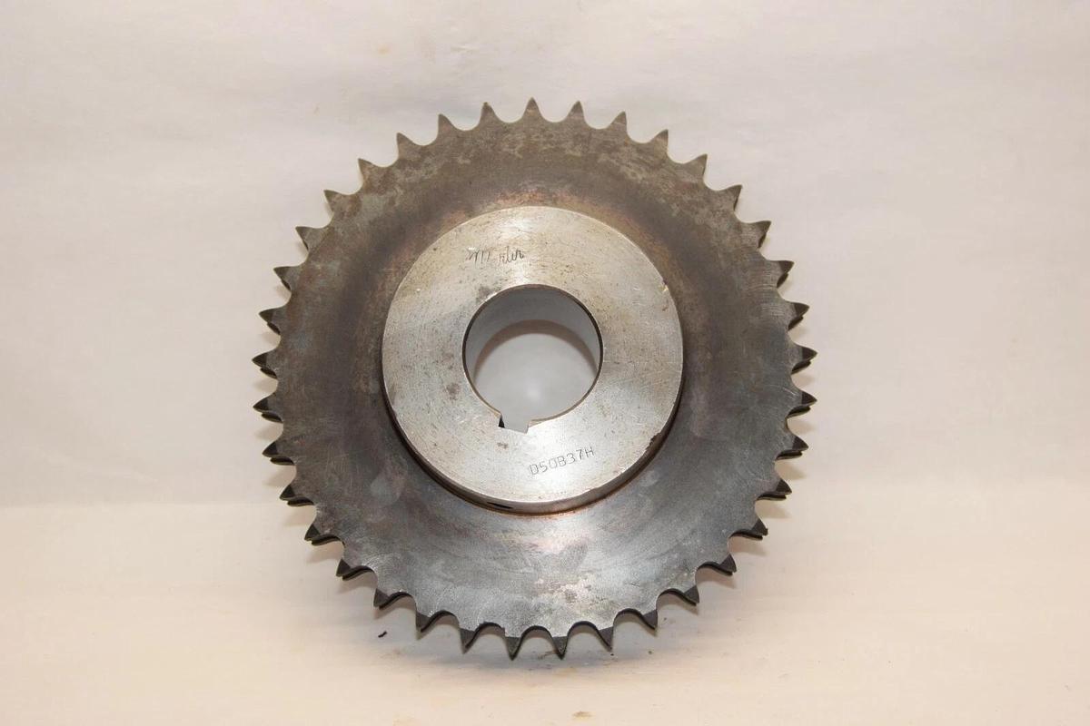 (NEW) MARTIN D50B37H 37 Teeth 1-3/4" Bore Double Row Sprocket