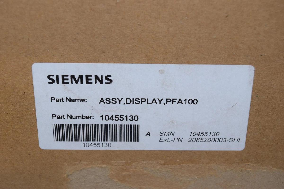 Siemens 10455130 LCD Display Panel Assembly for PFA100 Analyzer (New)