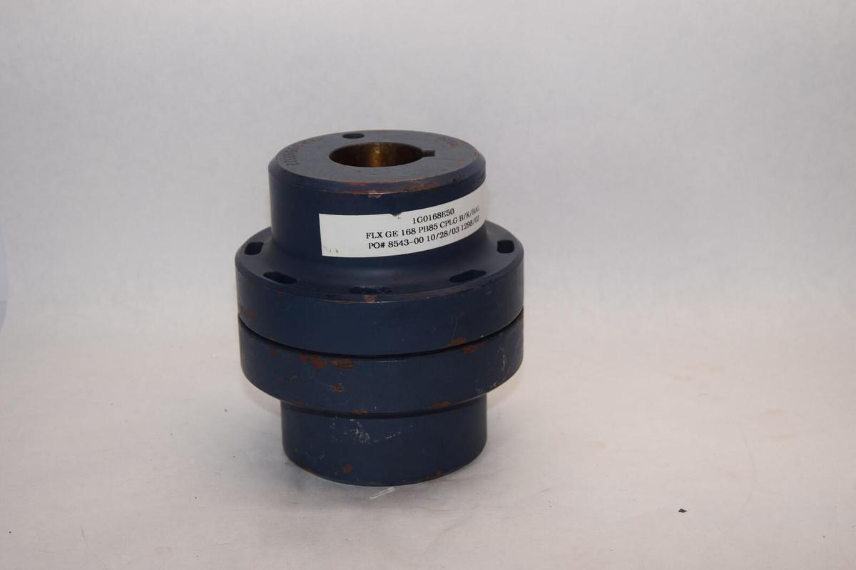 Used NEW VULKAN IR 39593322 GE168 PB85 392D 1G0168E50 2-1/8" 1-31/32" Flex Coupling