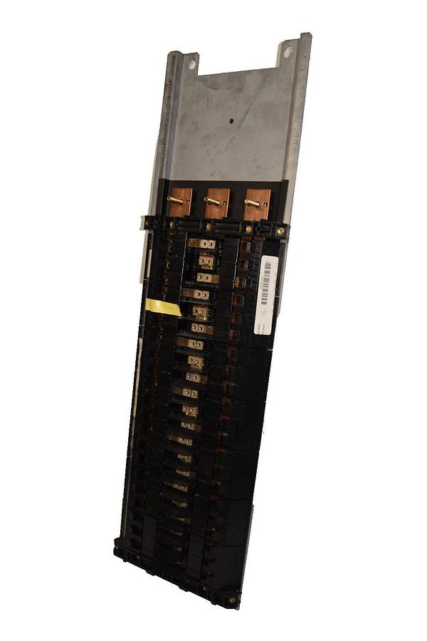 Used General Electric / GE AQL3422ATX 225Amp 3Ph Main Lug Panelboard Interior *Only*