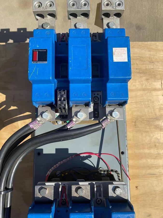 Refurbished Cutler-Hammer EATON Size Sz 6 Reversing Starter Contactor A50JNV0 3ph  (Refurb)