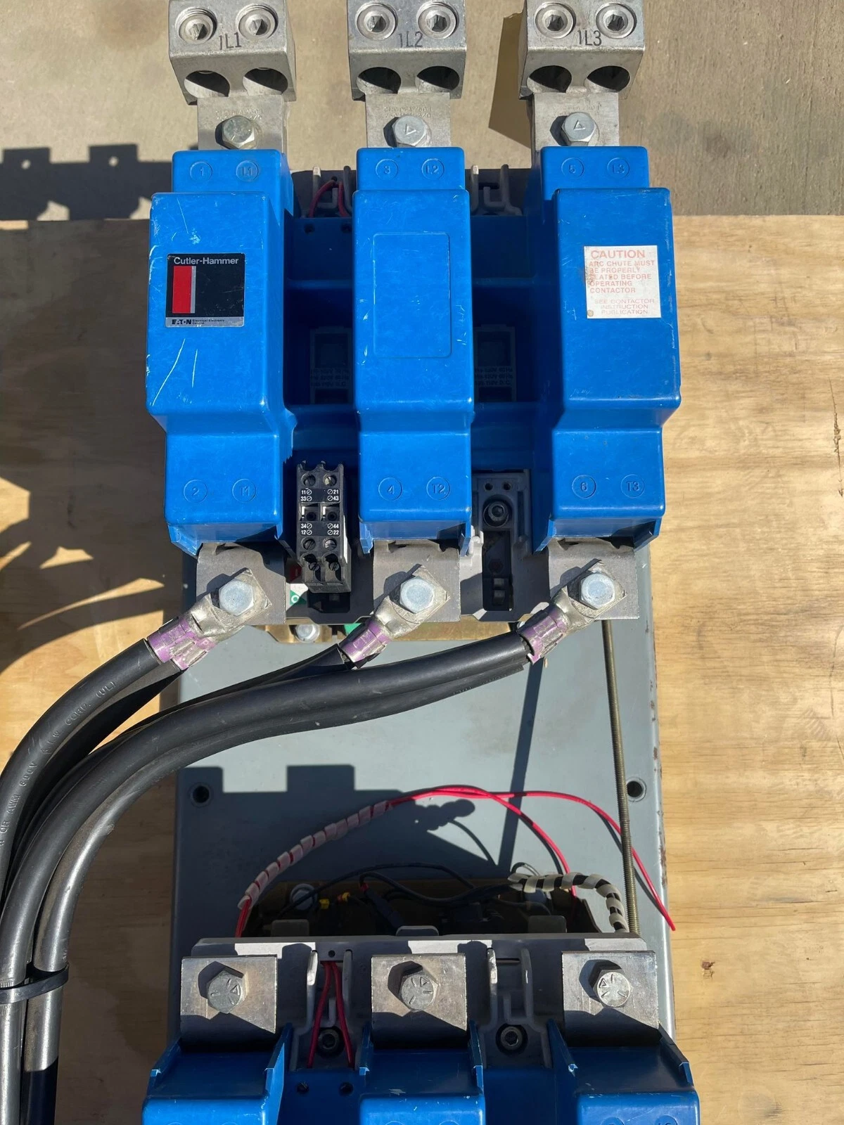 Refurbished Cutler-Hammer EATON Size Sz 6 Reversing Starter Contactor A50JNV0 3ph (Refurb)