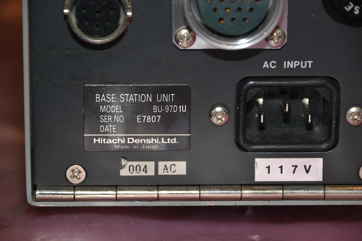 Used HITACHI BASE STATION UNIT BU-97D BU 97D BU97D BU-97D1U BU 97D1U BU 97D1U