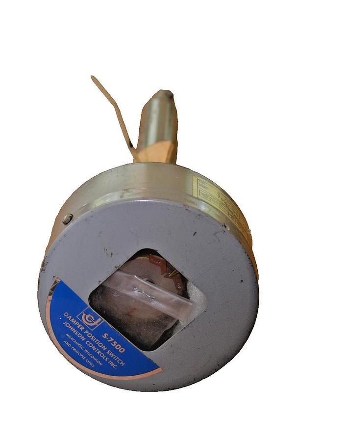 Johnson Controls Mercoid Damper Position Switch S-7500 S-7500-1 120/240v NOS