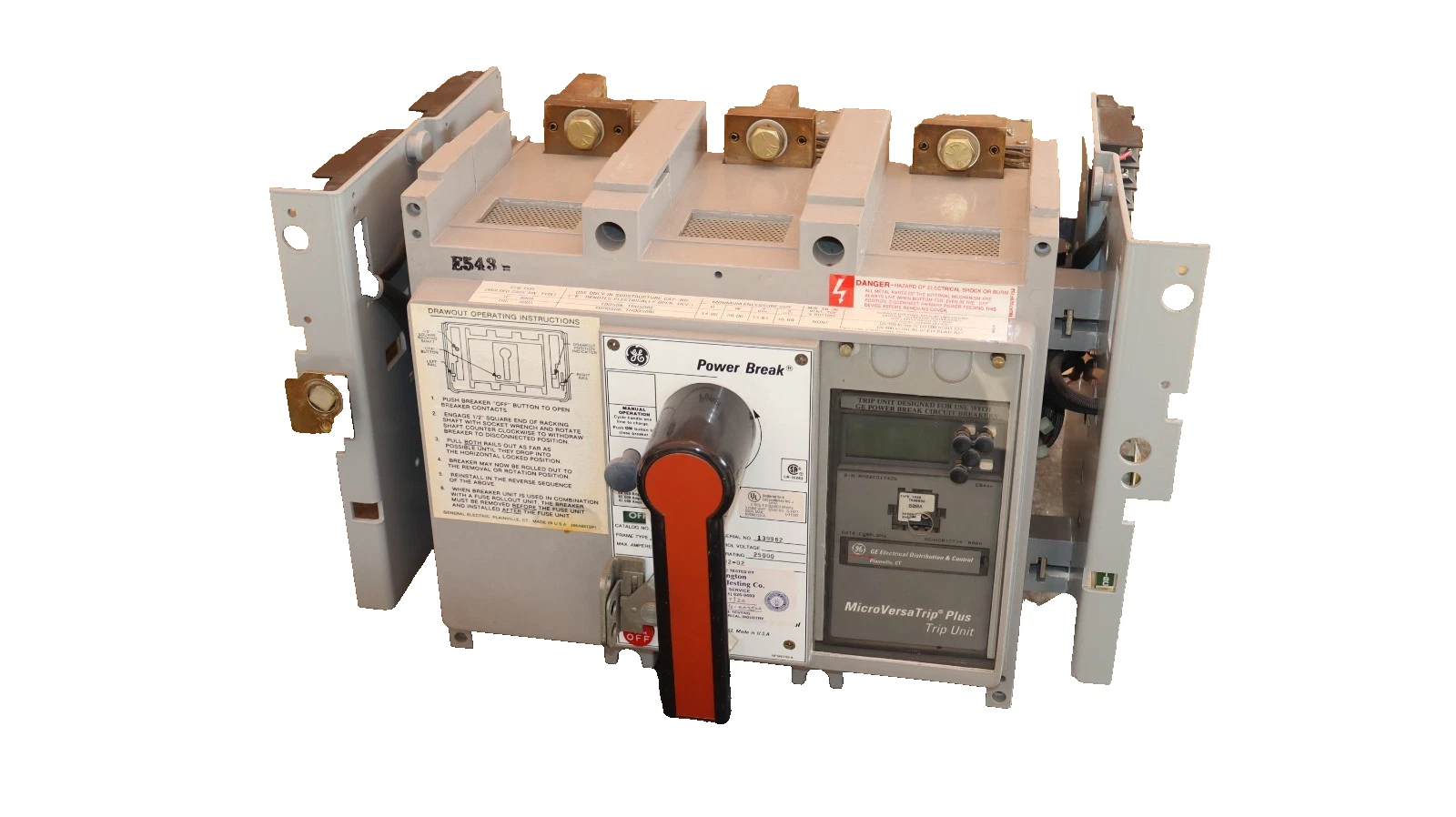 Refurbished GE General Electric Breaker Power Break 800A Amp TC88TTHR TR8B800 GF
