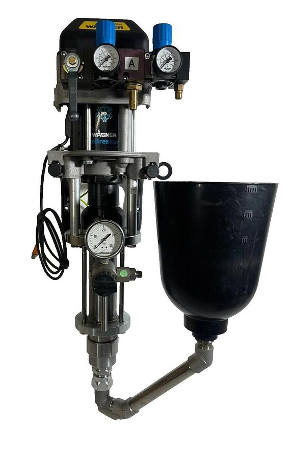 Used Wagner Wildcat Icebreaker 10-70LP Low Pressure Piston Pump 10-70-LP 10:1 4.0MPa