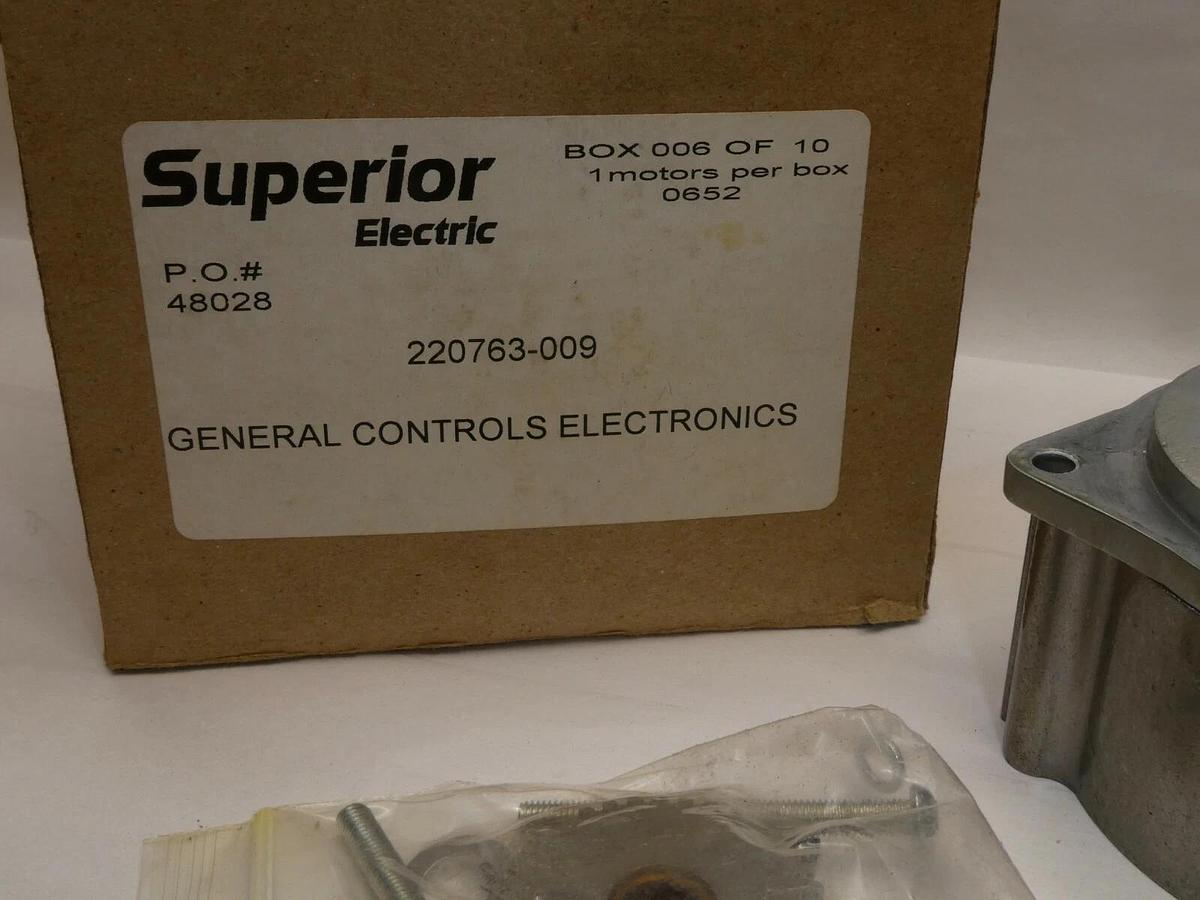 (NEW) SUPERIOR ELECTRIC 220763-009 220763009 1/2" Shaft Gear Head