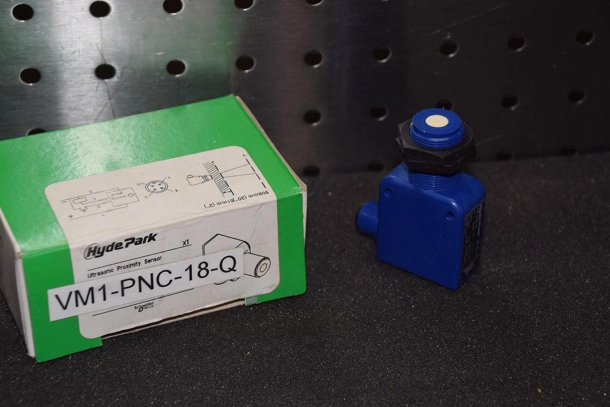 HYDE PARK VM1-PNC-18-Q VM1-PNC-Q 12...24VDC 100mA PROXIMITY SENSOR NEW