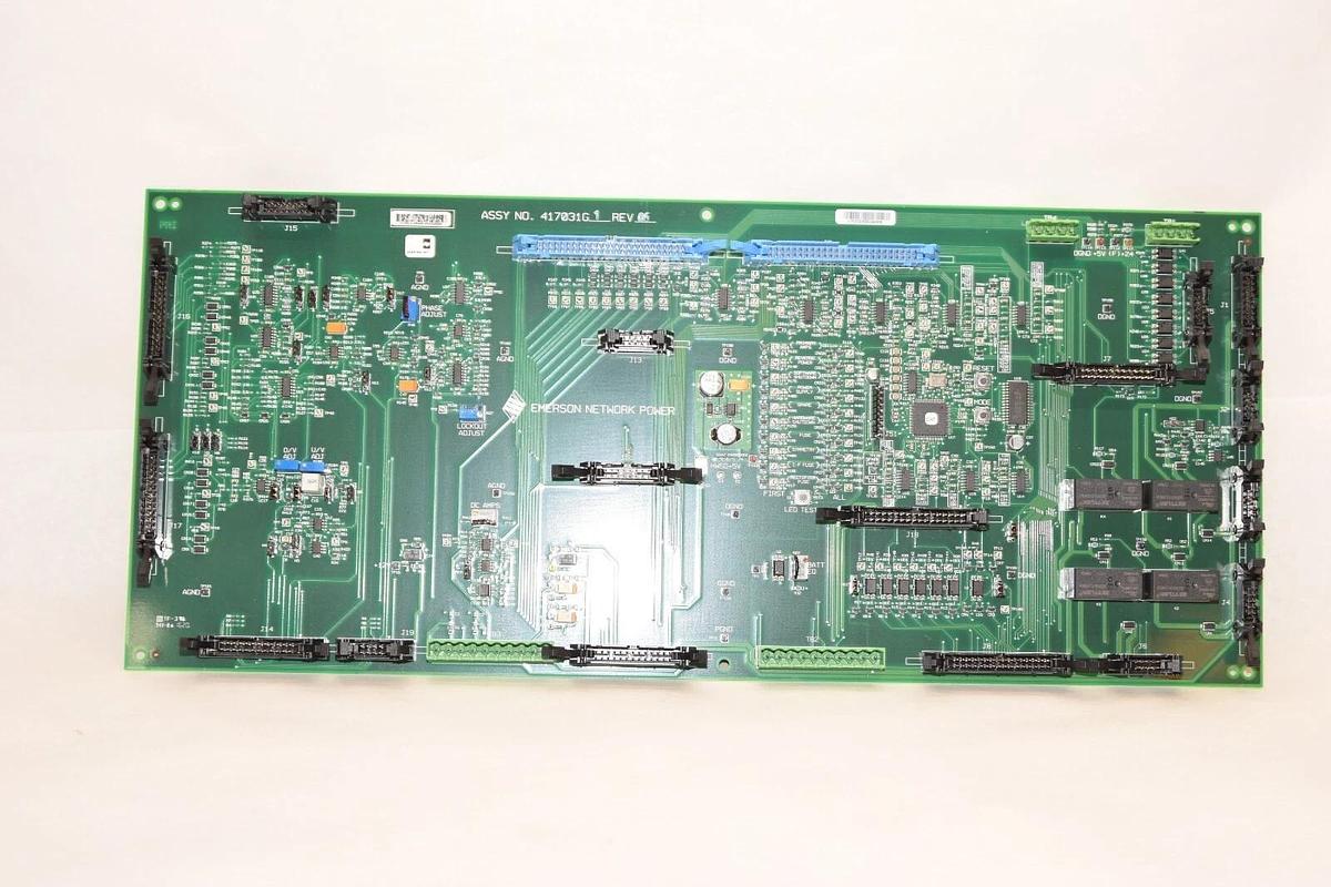 (NEW) EMERSON /LIEBERT 417031G1 Rev 05 417031G105S33E0018 Network Power PC Board