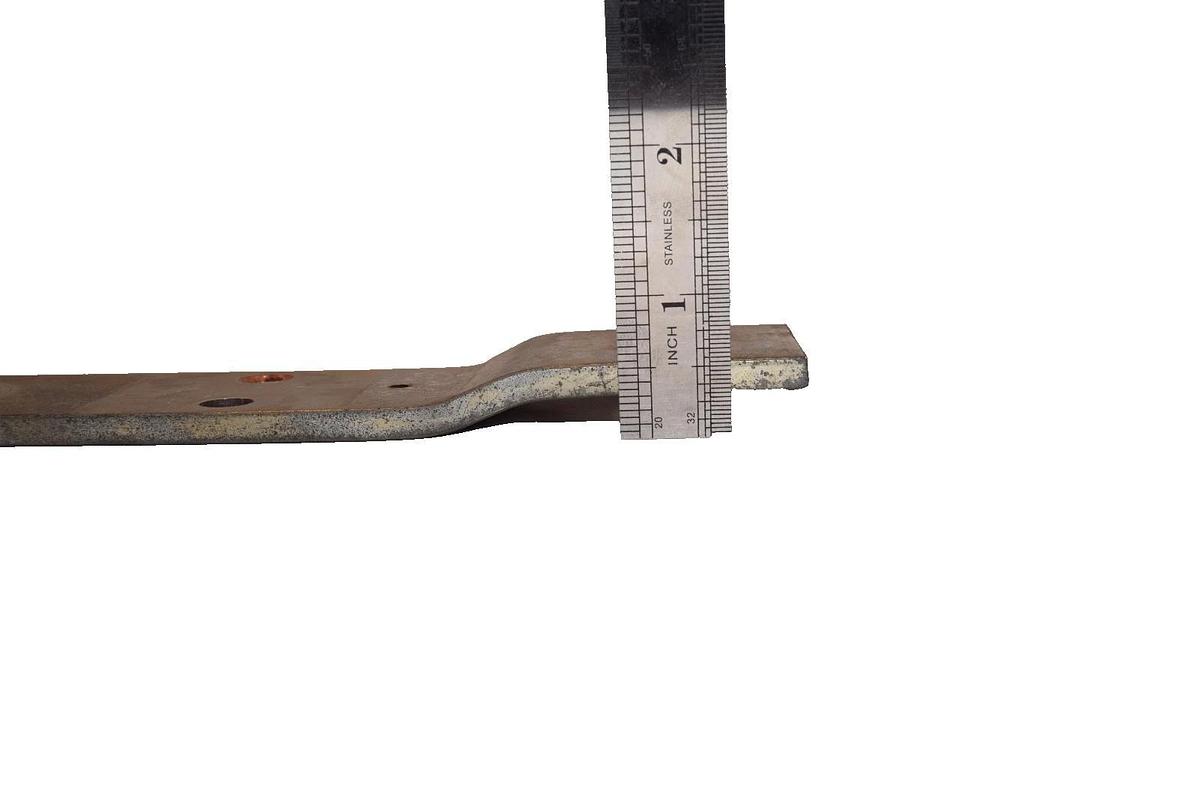 Used Buss Bar 9-1/2" x 2" x 1/4" Copper