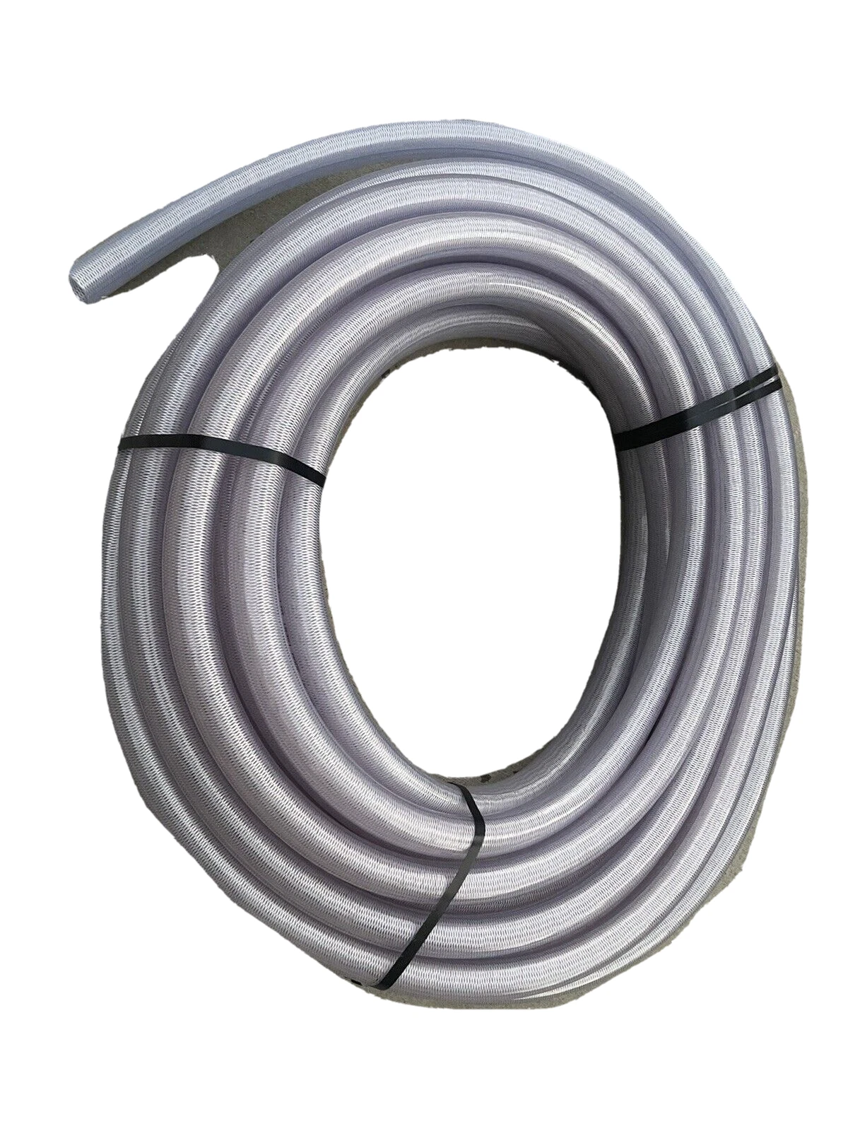 Used Nylobrade 100' PVC High Pressure Tubing 1-1/4" ID x 1.732" OD 1.25" 1020012-100
