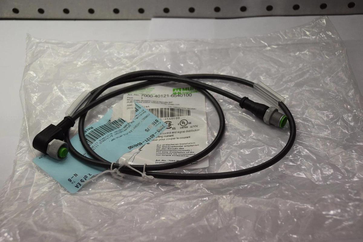 MURR ELEKTRONIK 7000-40121-6540100 7000401216540100 M12 CABLE NEW
