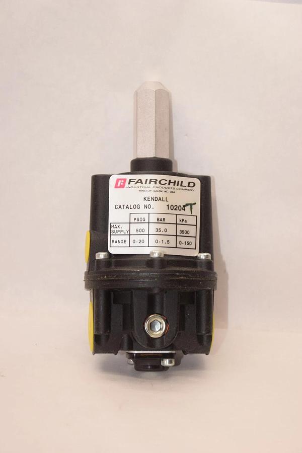 (NEW) FAIRCHILD 10204T 500psig 35bar 3500kPa Pneumatic Pressure Regulator