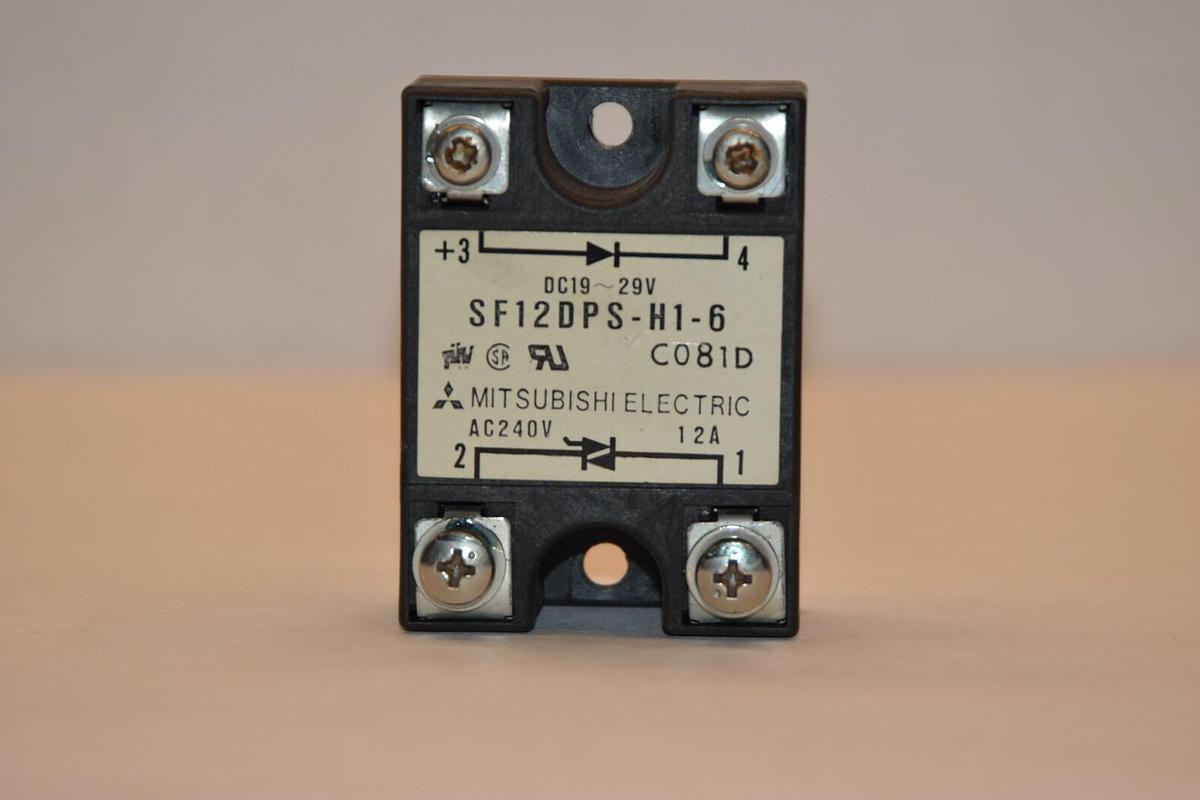 NEW MITSUBISHI ELECTRIC SF12DPS-H1-6 240VAC 12A SOLD STATE RELAY