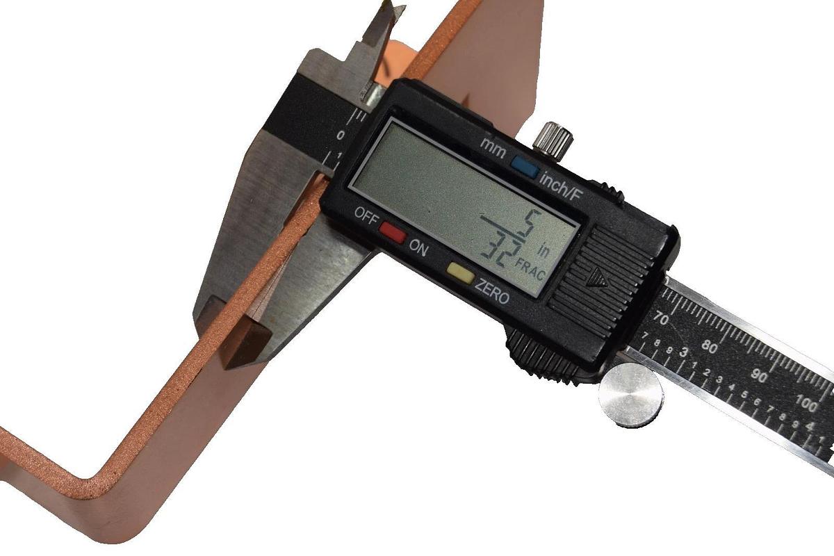 Used Buss Bar 10" x 8.5" x 5/3" & 8.5" x 3.5" x 5/32" Copper (Lot of 2)