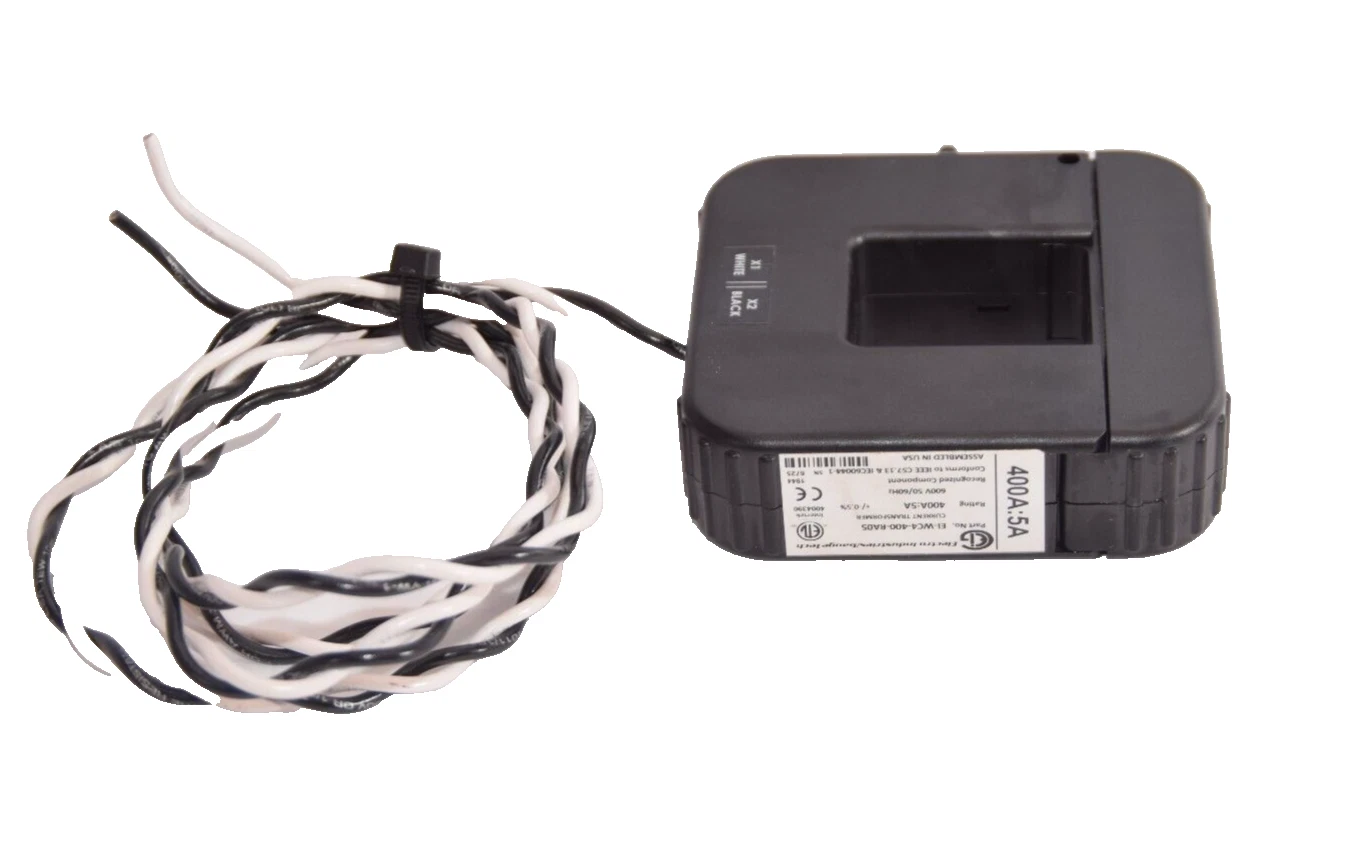 Used ELECTRO INDUSTRIES / GAUGE TECH EI-WC4-400-RA05 400A:5A Current Transformer