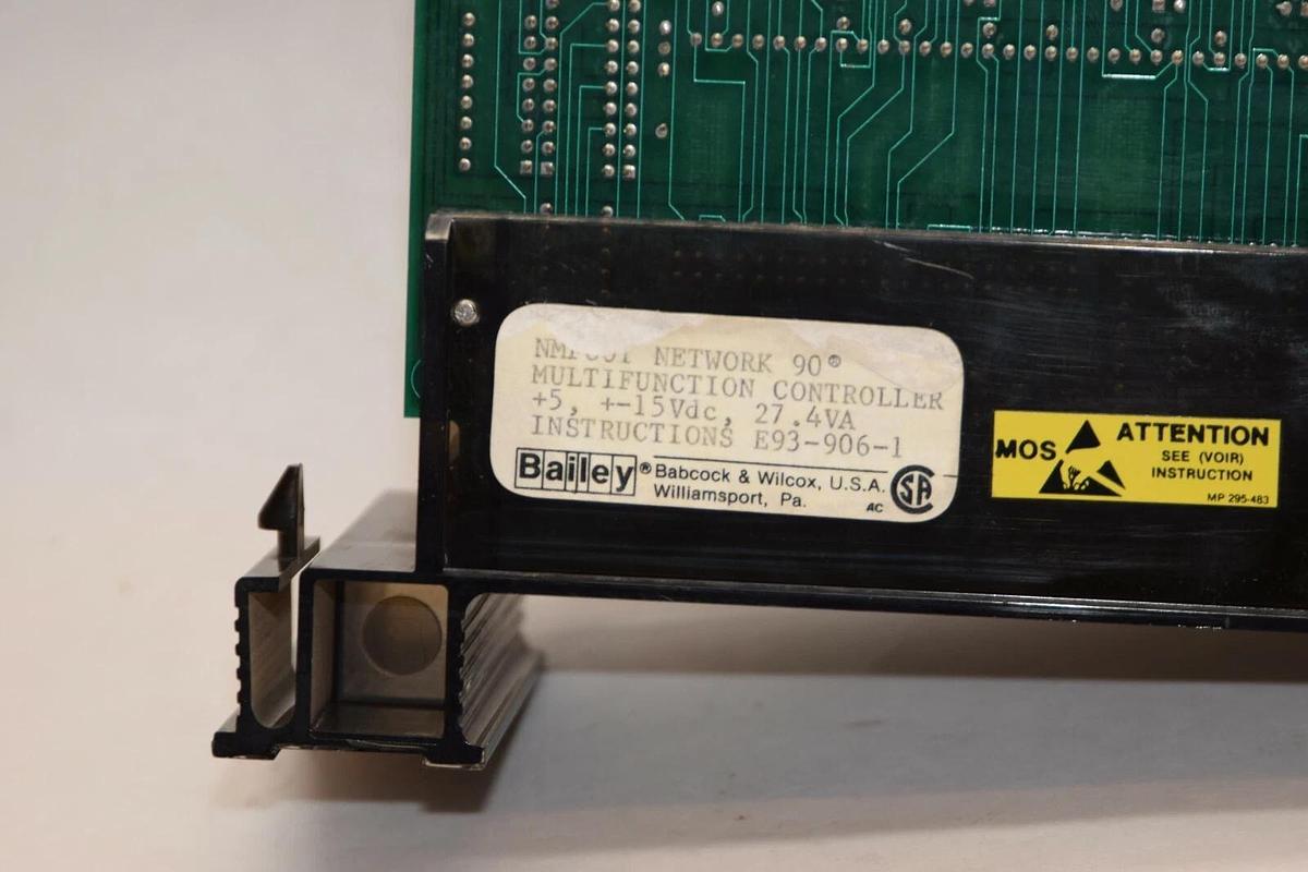 Used BAILEY NMFC01 27.4Va 5/15Vdc E93-906-1 Multi-Function Controller