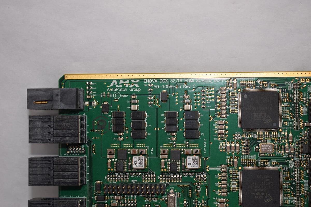 Used AMX 50-1058-55 Rev C AutoPatch ENOVA DGX 32/16 HDMI Scaled Output Board Card