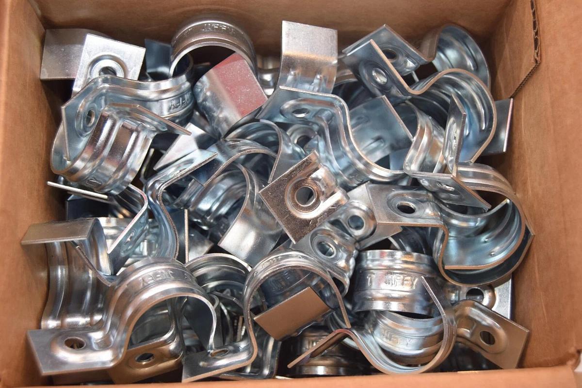 (Lot of 70) JIFFY 1" One Hole Conduit Strap P-Clamp NEW