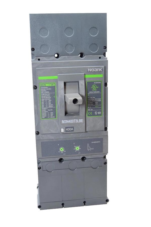 Noark Circuit Breaker 400A M3N M3N400T3LBE 400 Amp 3P 600c 50/60hz (NEW)
