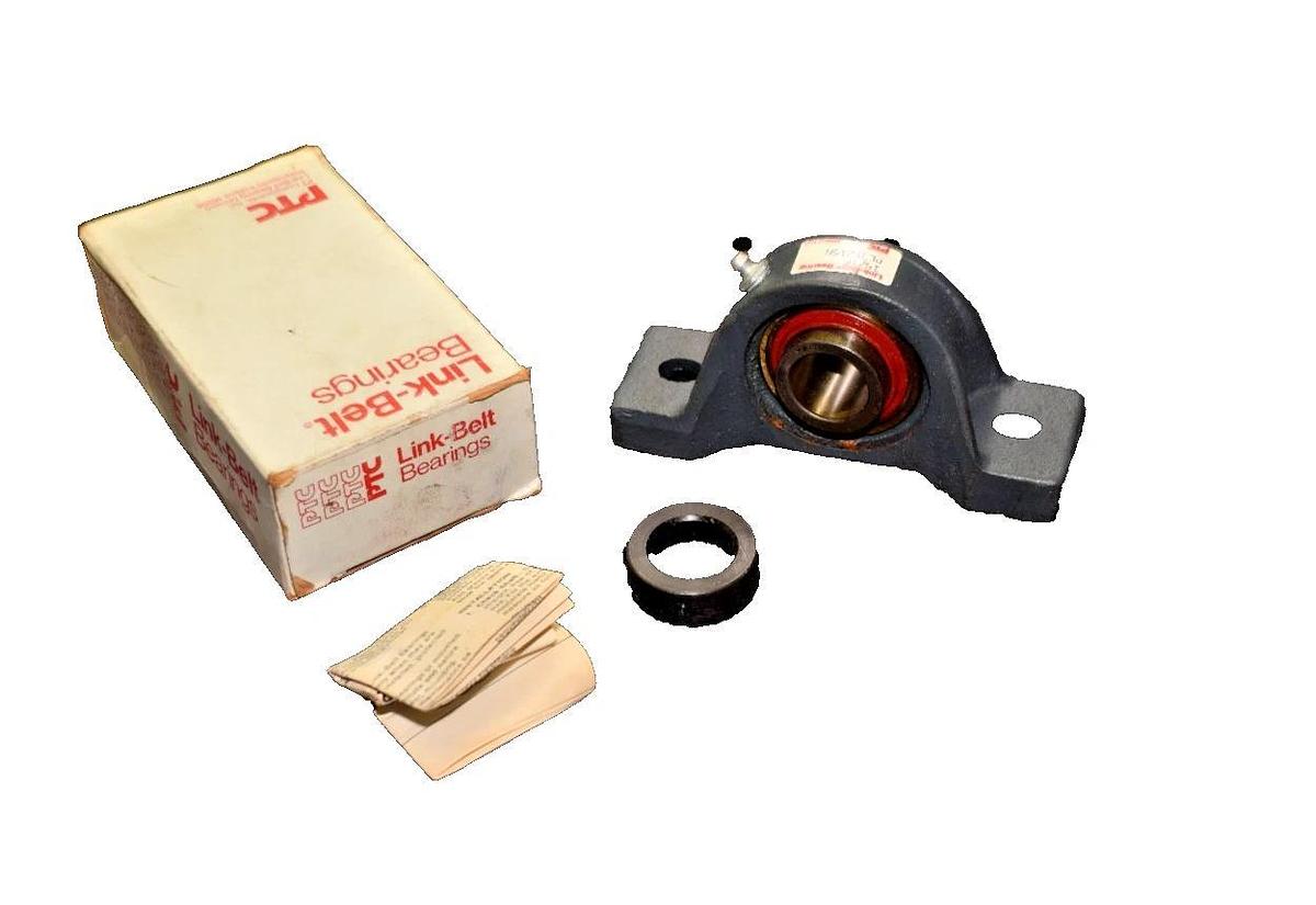 LINK-BELT BEARING PL3Y215N RAK 15/16 BALL BEARING PILLOW BLOCK NEW