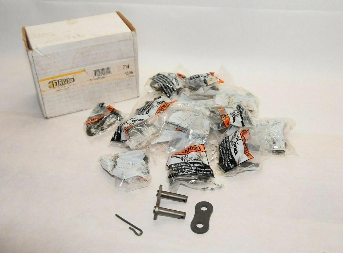 NEW Box of 15) DRIVES INCORPORATED 80-1D/OFF 80-1 Link Cottered Connecting Link