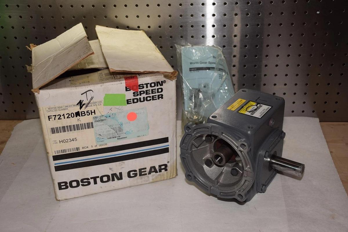 BOSTON GEAR F72120TB5H F72120KB5H GEAR REDUCER NEW