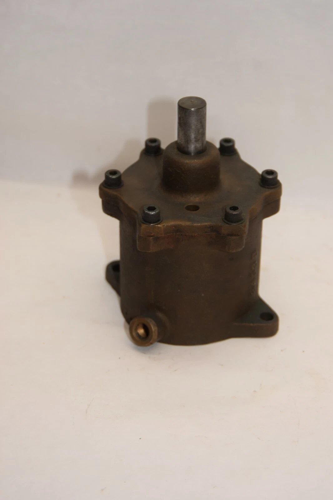 Used SCHRADER 3453B 3453-B 2" Stroke Single Action Brass Pneumatic Clamping Cylinder