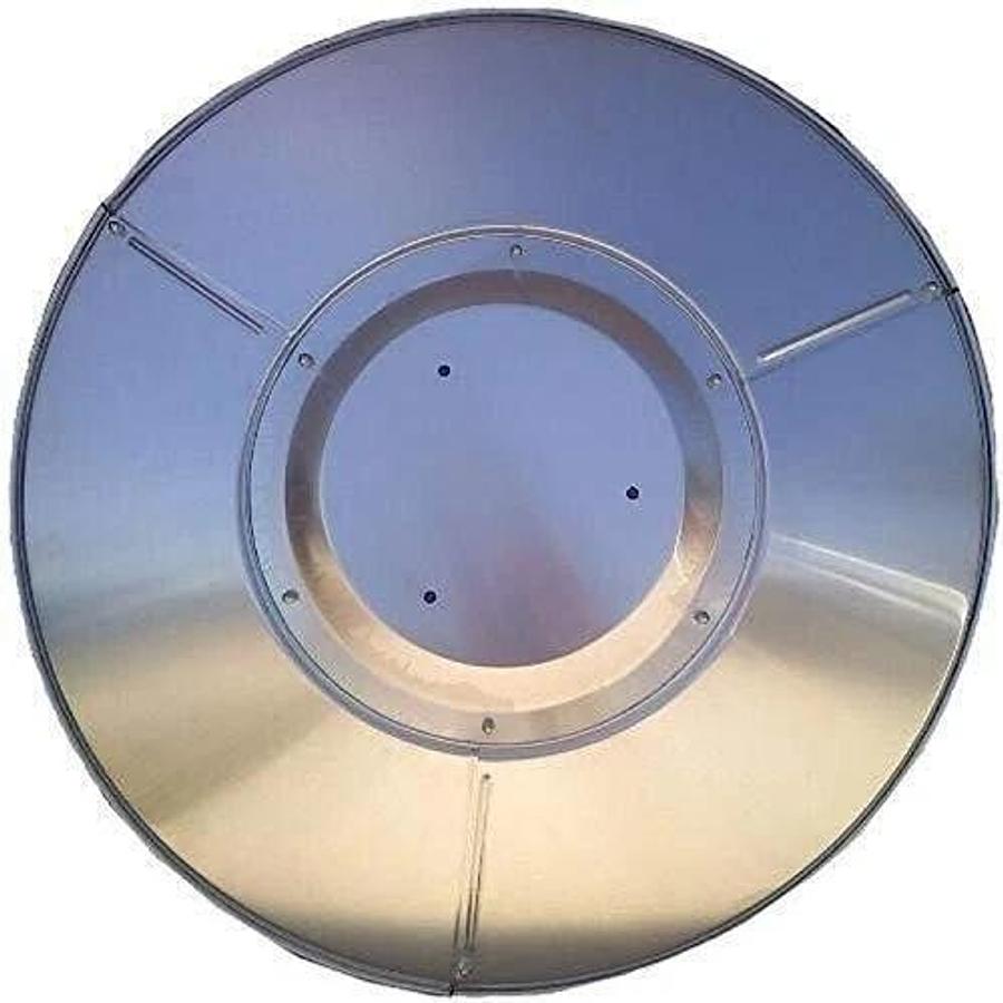 Hiland THP 3HOLE Heat Reflector Shield, Pack of 1, Silver b00v6imfz8