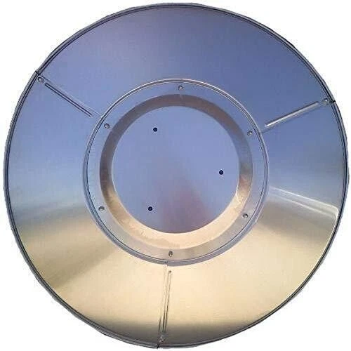Hiland THP 3HOLE Heat Reflector Shield, Pack of 1, Silver b00v6imfz8