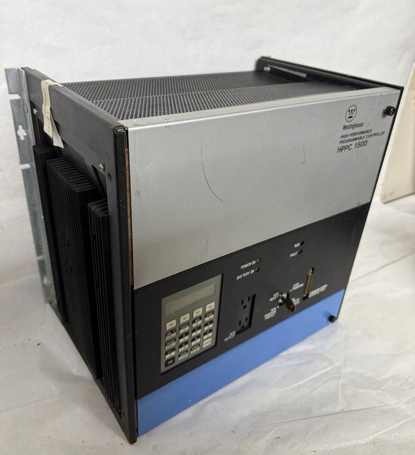 Used WESTINGHOUSE HPPC 1500-1 Programmable Controller 3D04161G01 2623D21, 2623D23