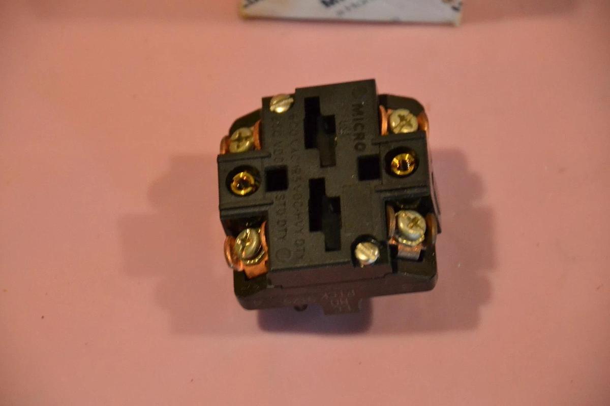 HONEYWELL MICRO SWITCH PTCK CONTACT BLOCK 9129 NEW