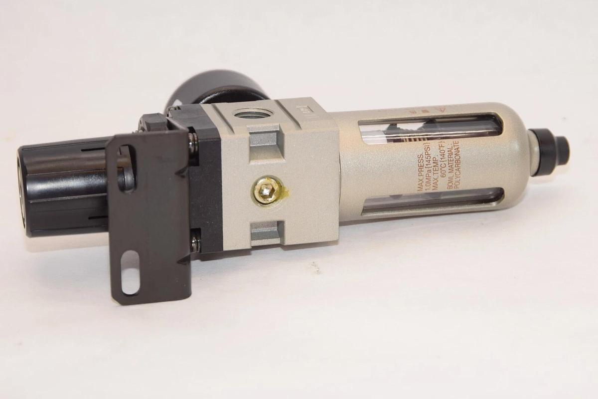 (NEW) SMC NAW2000-N02BDG-C Pneumatic Filter Regulator