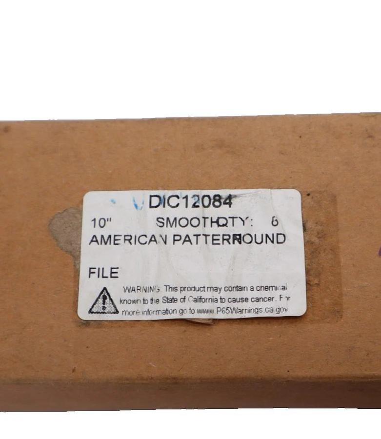 10" Bastard File DIC12084 Round (New - Lot of 12)