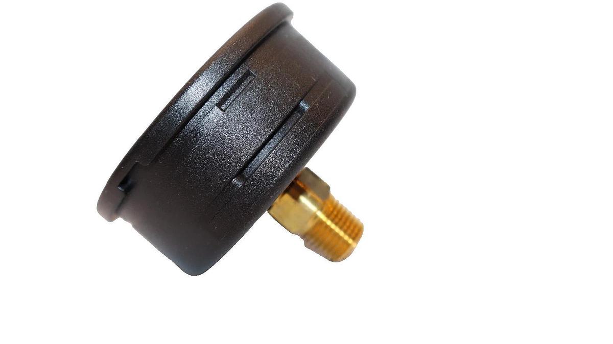 (NEW) NOSHOK 25-910-160 psi/kpa 1/4" NPT Back Connection 0-160psi Gauge