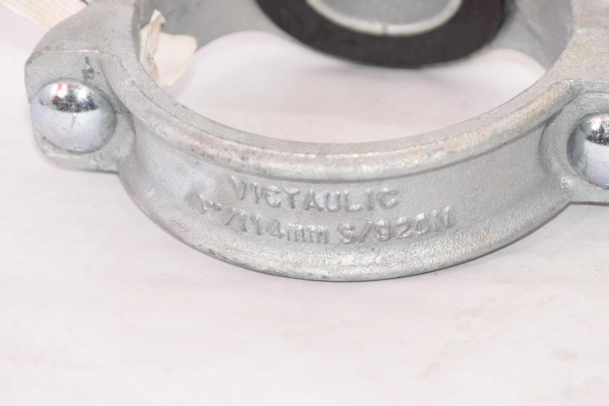 (NEW) VICTAULIC 4"to 1-1/2" 4"/114mm S/920N Mech.-T Bolted Branch Outlet Galv.