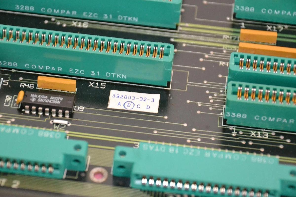 Used Bristol Babcock I/O CPU Circuit Board Card 392003-02-3 392003023 392003 Rev B