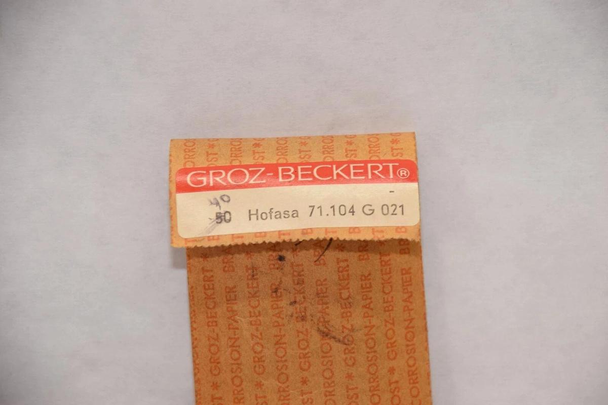 (NEW - Approx. 40) GROZ-BECKERT 71.104 G 021 Titanium Coated Embroidery Needle
