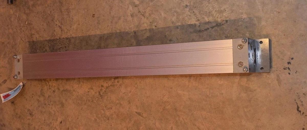 Used SMC MY1B63TN-600 Rodless Air Cylinder Pneumatic Cylinder 115 psi .80 MPa