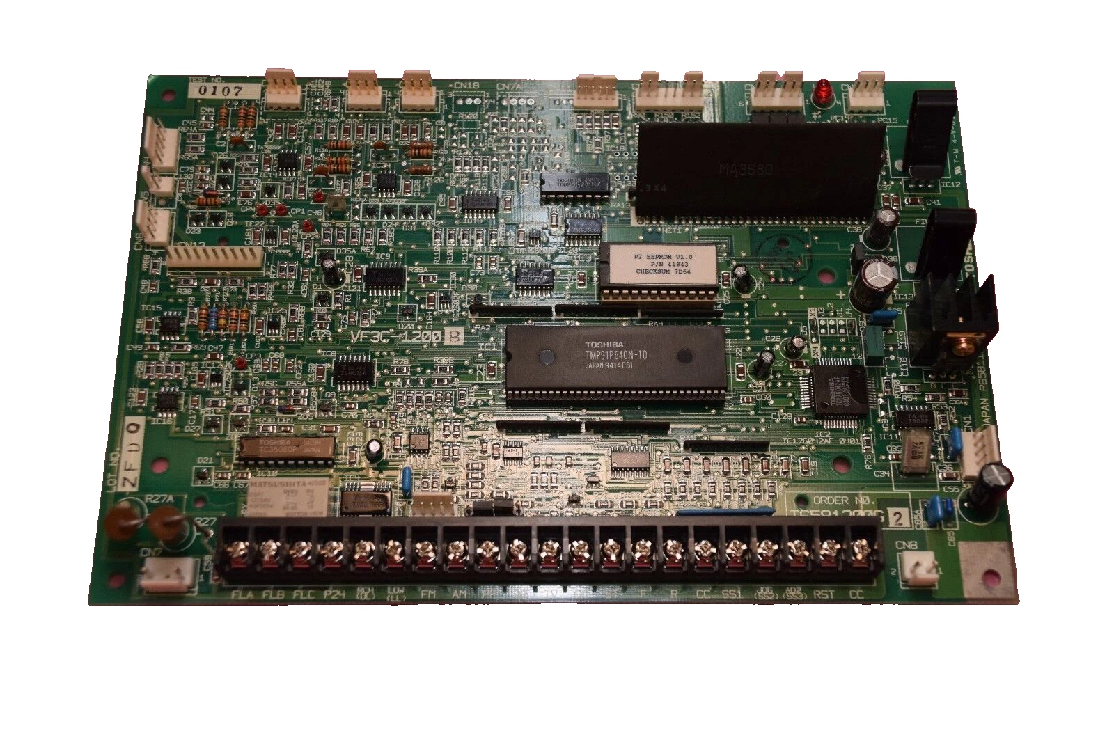 TOSHIBA VF3C-1200B VF3C1200B CONTROL INTERFACE CARD NEW
