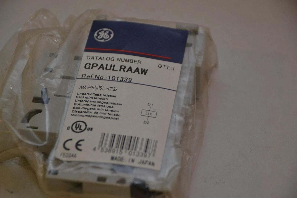 General Electric GE Shunt Trip GPAULRAAW 415/440v 50hz 460/480v 60hz NEW