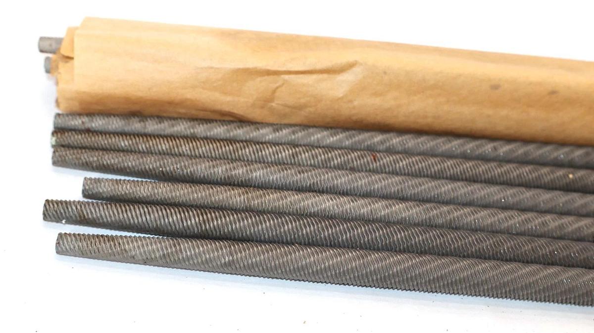Nicholson 12" Round File 12134 , 1AKA8 300mm (New - Box of 11)