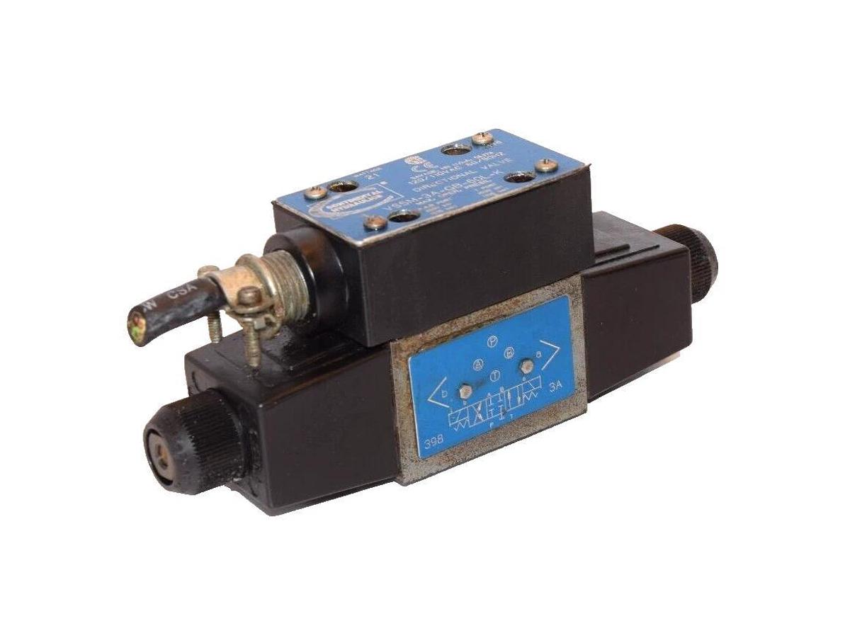 Used CONTINENTAL HYDRAULICS VS5M-3A-GB-60L-K 120/110V 50/60Hz 21W Directional Valve