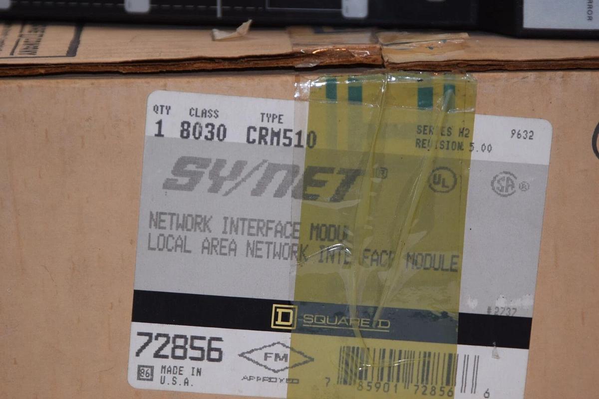 (NEW) SQUARE D 8030 CRM510 Series H2 Rev 5.00 30608-502-50 Interface Module