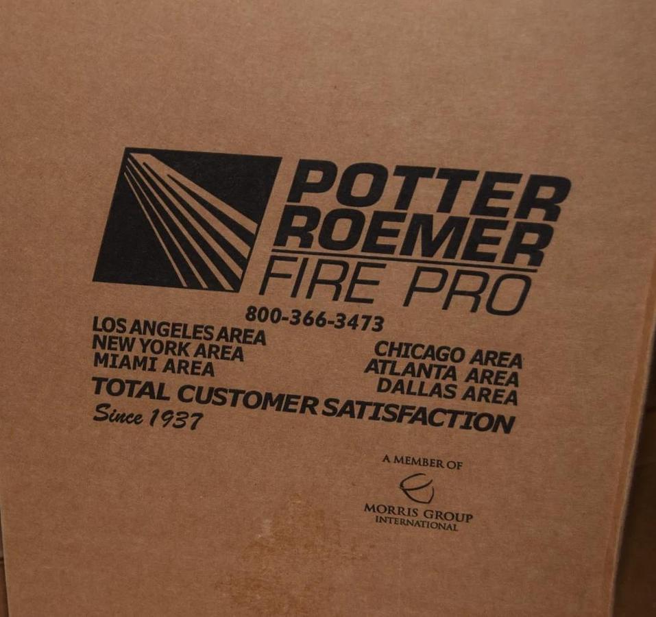 Potter Roemer 7008-B-KIDDE , 463046 White Kidde Safety Cabinet (New)