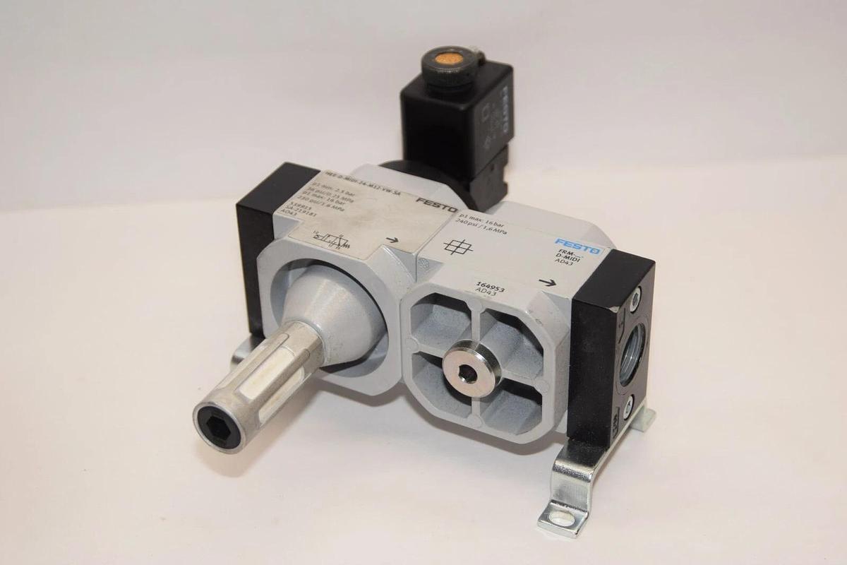 Used FESTO HEE-D-MIDI-24-M12-VW-SA 539915 SA-219181 On/Off Valve