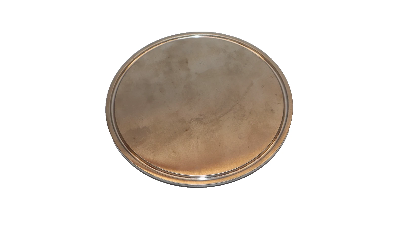 4" OD 512673 316L SS Sanitary Tri-Clamp End Cap
