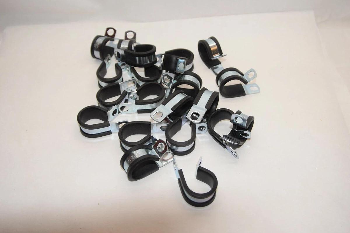 (Lot of 25) Umpco Cushioned Loop Clamp Clamps S801N17 S8O1N17 1" wire NEW