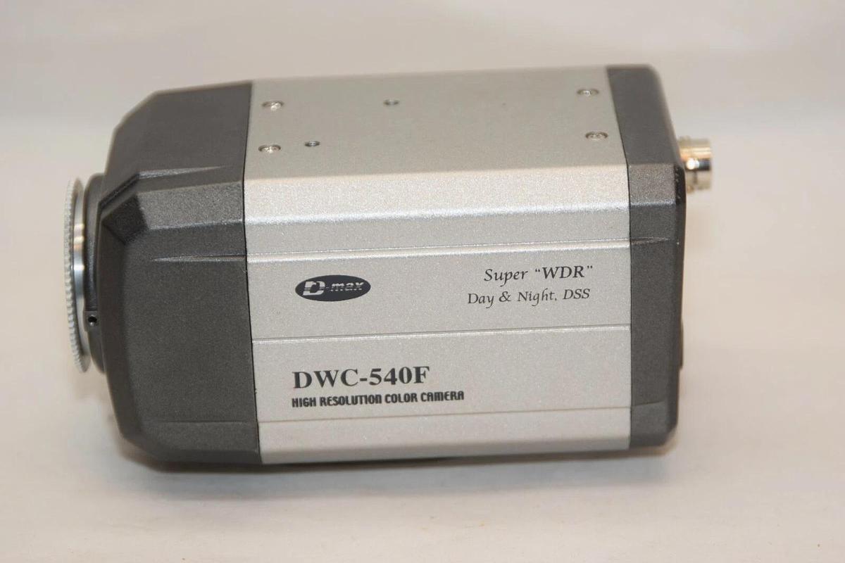 Used D-MAX DWC-540F High Resolution Color Day & Night 12Vdc 500ma Security Camera