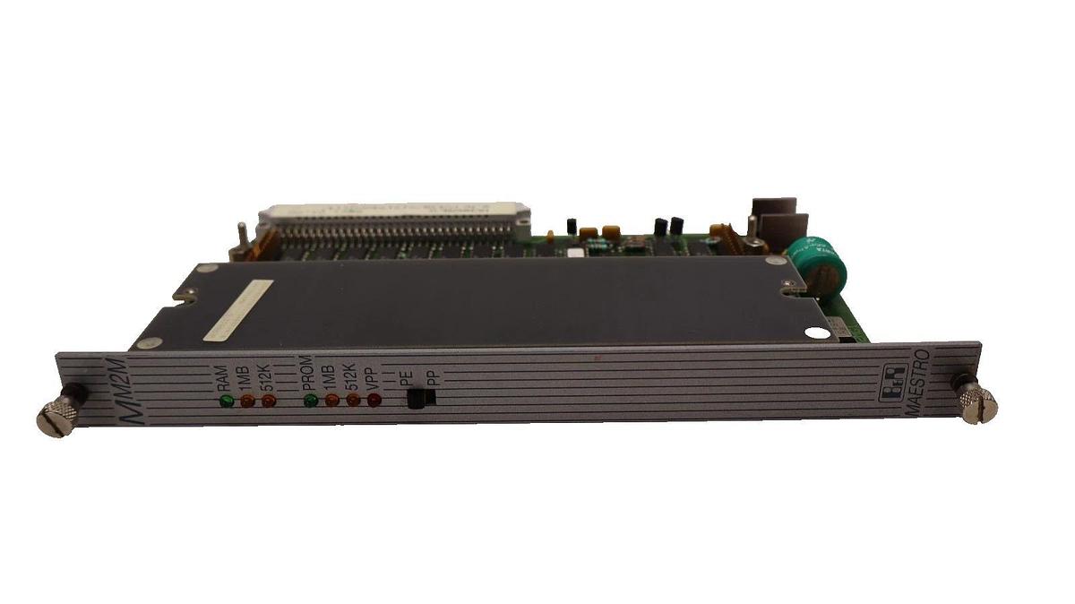 Used B & R B&R MAESTRO MM2M , HCMM2M-0 Rev: 1.00 PLC Card Expansion Memory Board